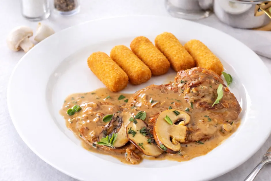 Champignonschnitzel