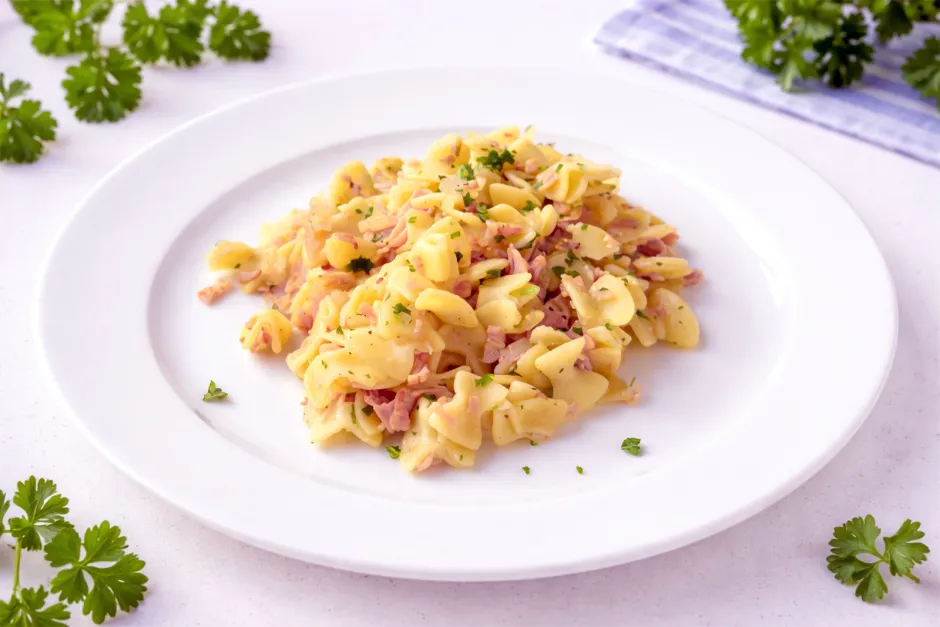 Schnelle Wurstfleckerl