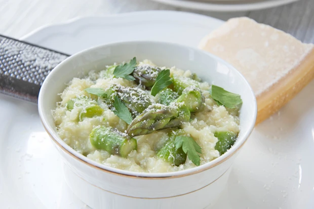 Spargelrisotto