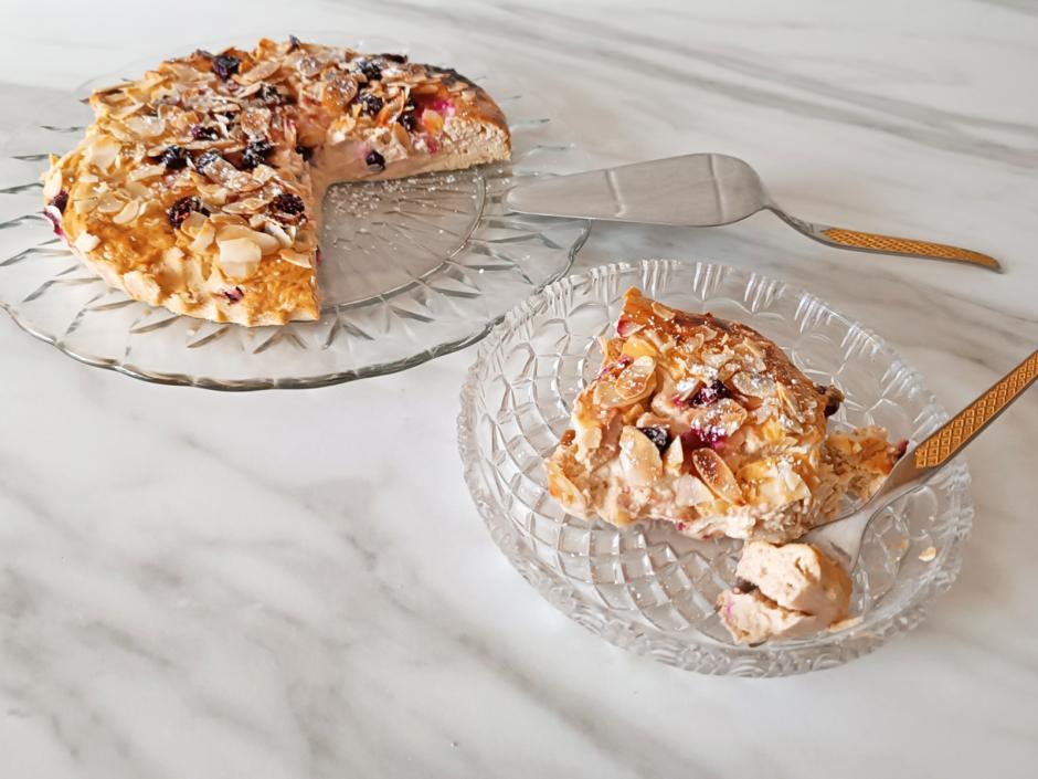 Schneller Topfenkuchen aus der Heißluftfritteuse