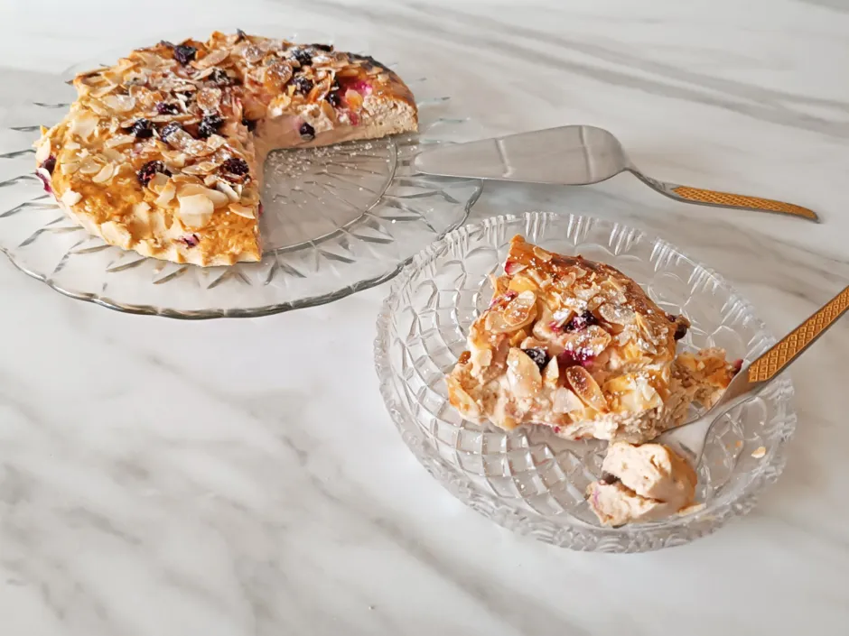 Schneller Topfenkuchen aus der Hei&szlig;luftfritteuse