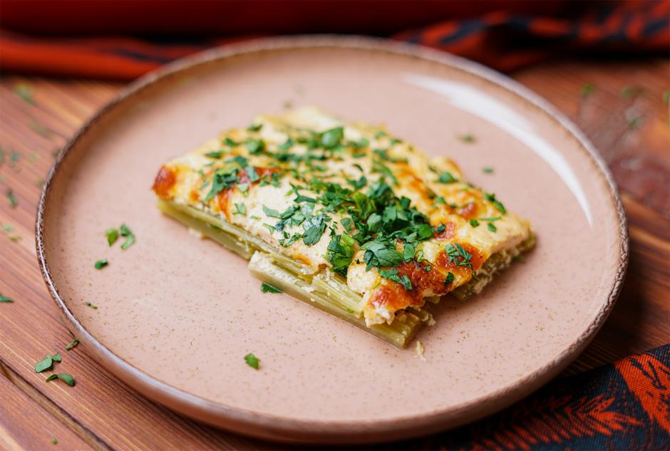 Stangensellerie überbacken