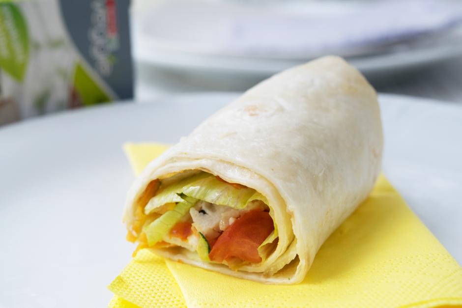 Vegane Gemüse-Tofuwraps
