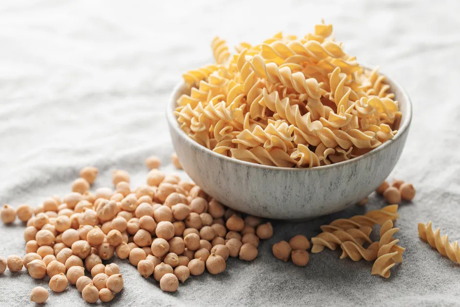 Glutenfreie Kichererbsen-Nudeln