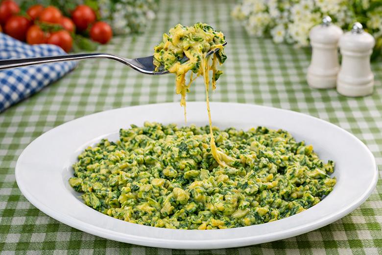 Spinatspätzle