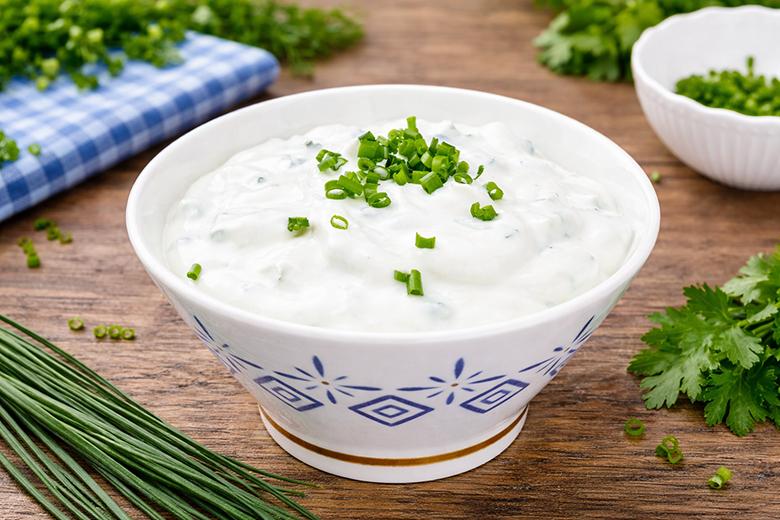 Einfache Schnittlauchsauce