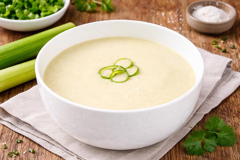 Lauchcremesuppe