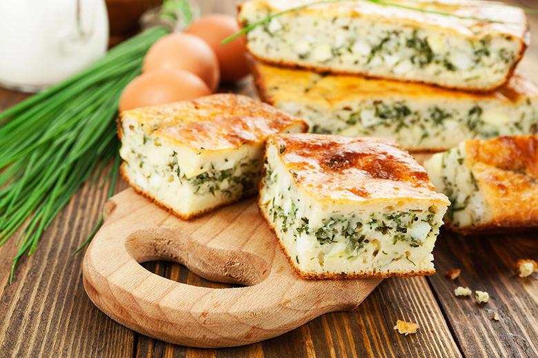 Schnittlauch Rührkuchen