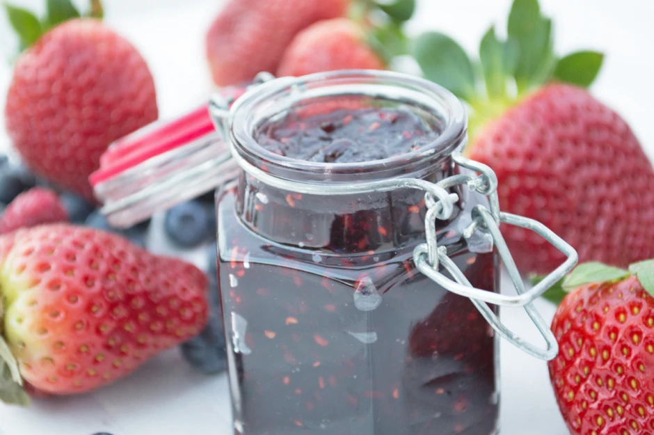 Walderdbeermarmelade