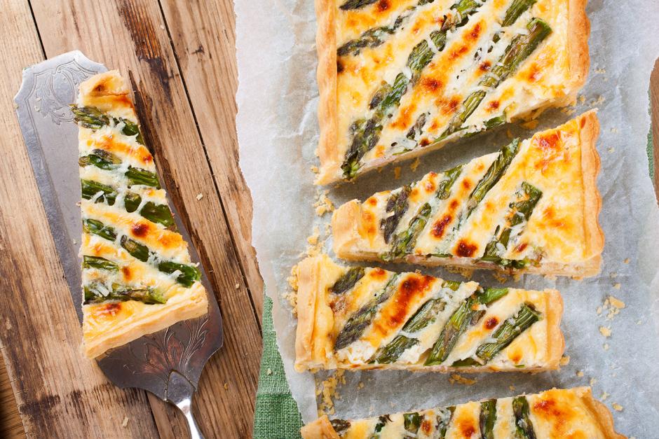 Spargel Quiche Grundrezept