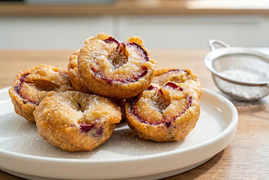 Zwetschken im Backteig 