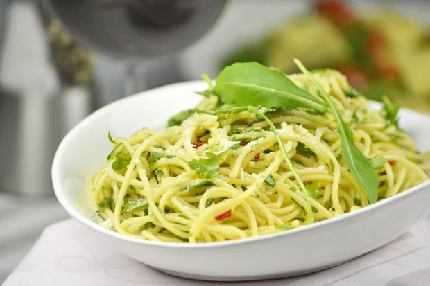 Spaghetti ala Rucola