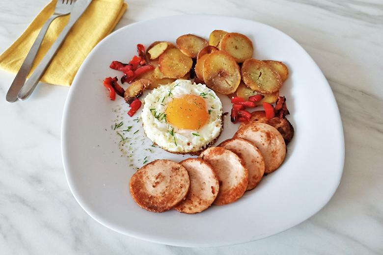 Dreierlei gebratenes aus der Pfanne