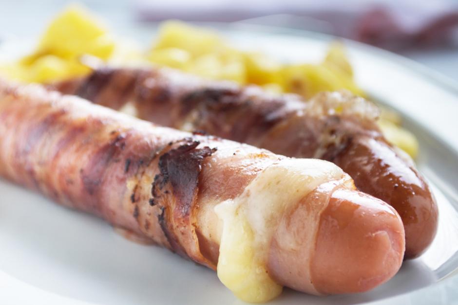 Selbstgemachte Berner Würstel