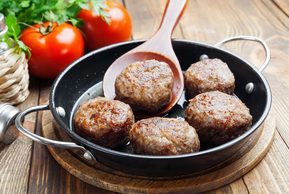 Faschierte Laibchen ohne Semmel