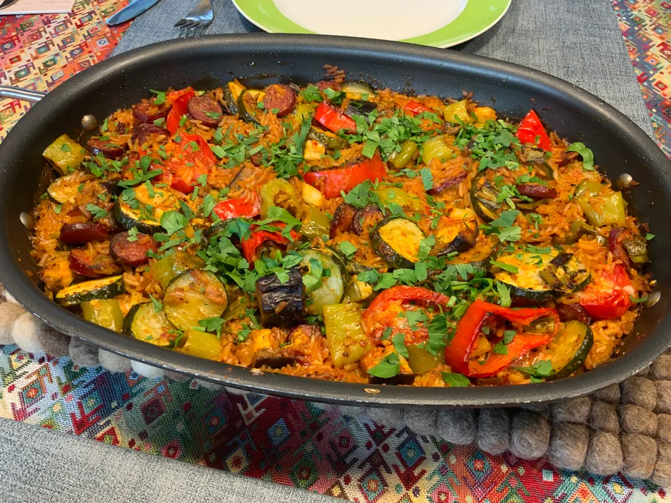 Kabanos-Paella