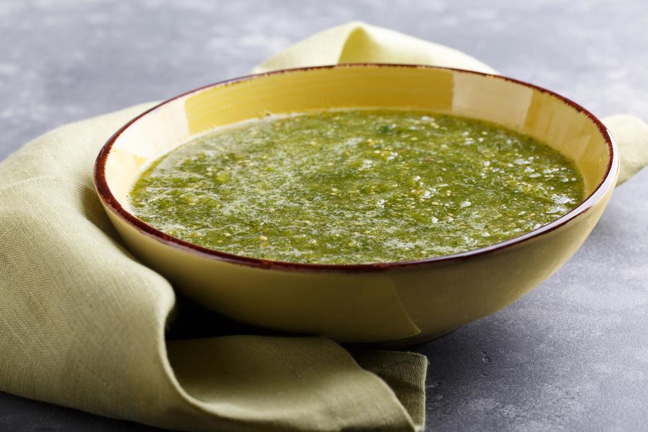Einfache Tomatillo-Sauce