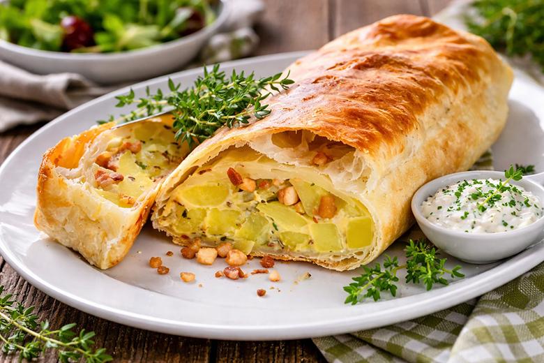 Kartoffelstrudel