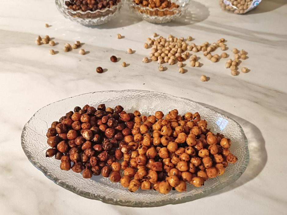 Geröstete Kichererbsen