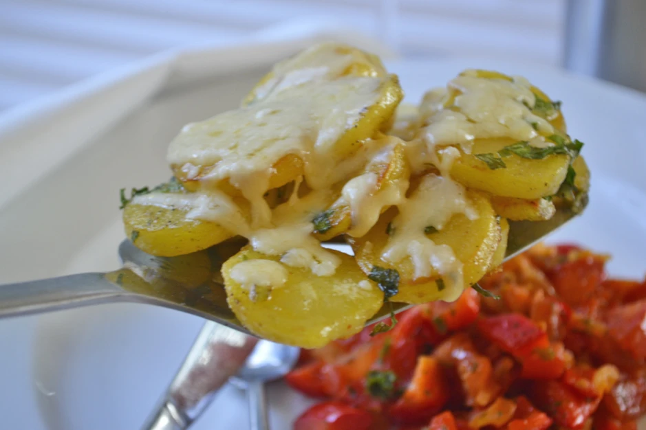 K&auml;se Kartoffeln