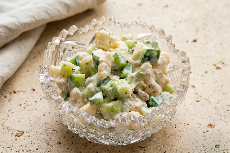 Birnen-Gurken-Salat