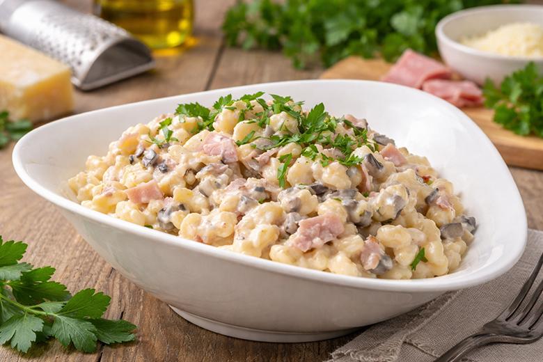 Schinken-Rahm-Spätzle