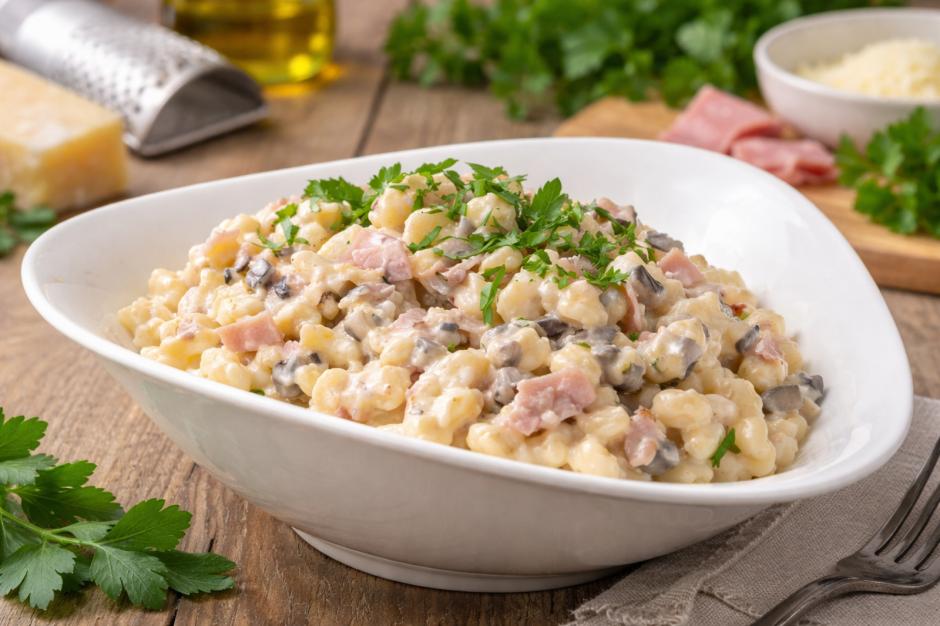 Schinken-Rahm-Spätzle