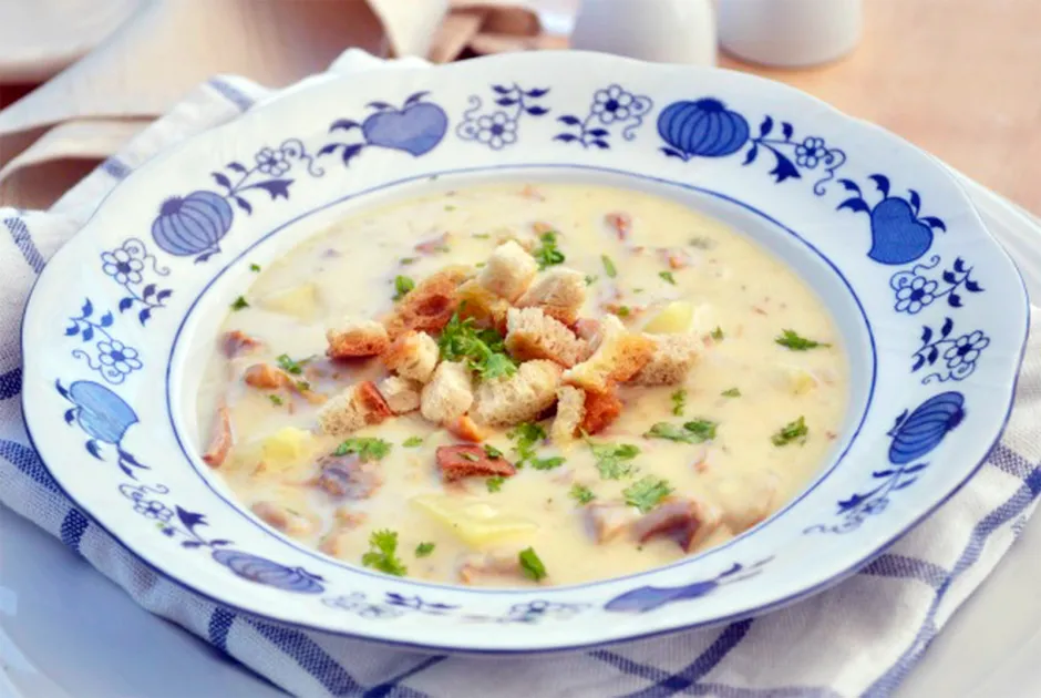 Schwammerlsuppe