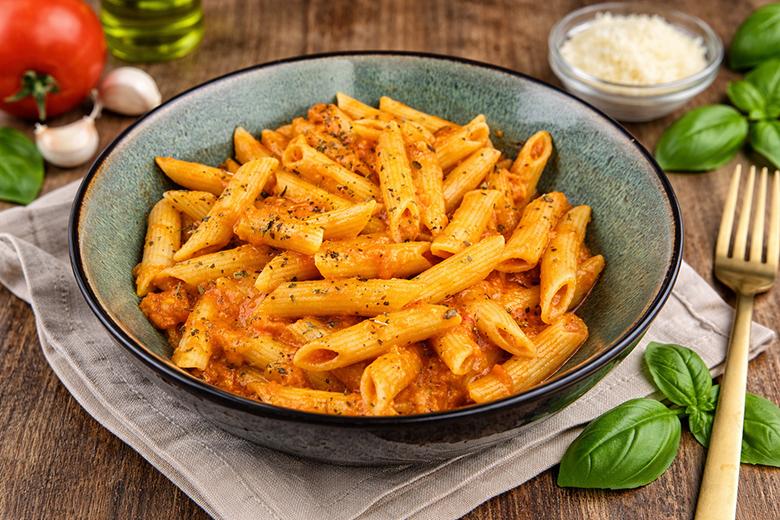 Nudeln in Tomatensauce