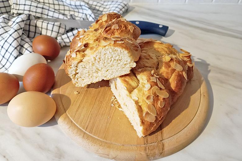 Osterstriezel mit Backpulver