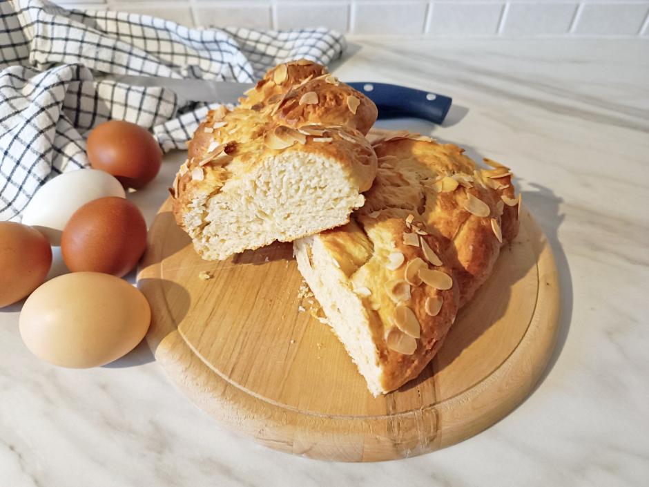 Osterstriezel mit Backpulver