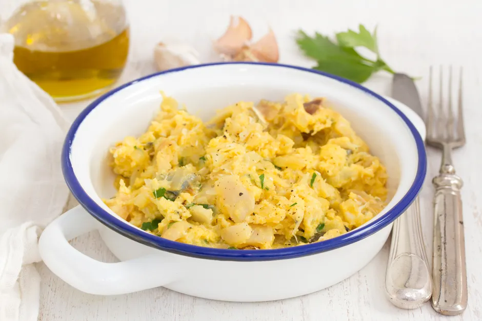 Bacalhau im Ofen