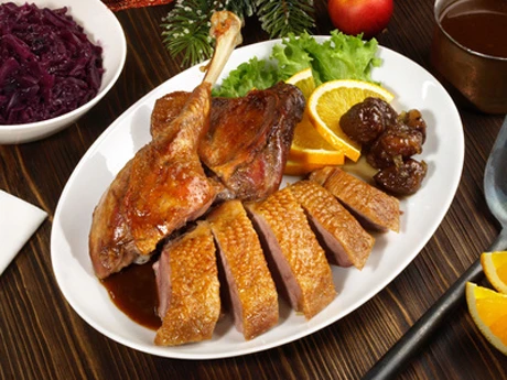 Gänsebraten