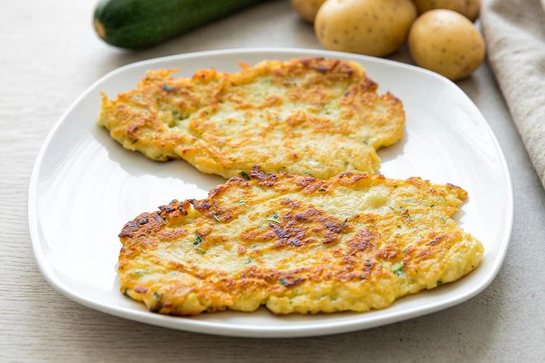 Kartoffelpuffer mit Zucchini