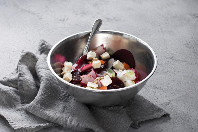 Arabischer Salat mit Roter Beete