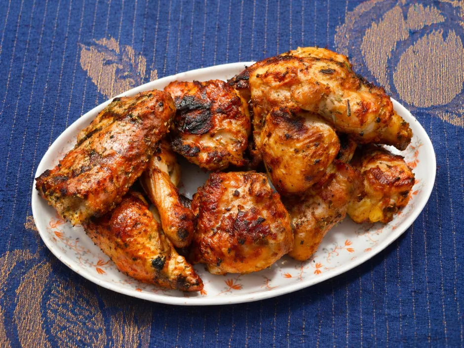 Gegrillte H&uuml;hnerkeulen