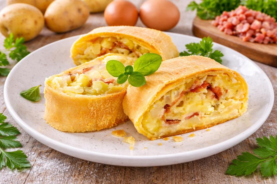 Klassischer Erdäpfelstrudel