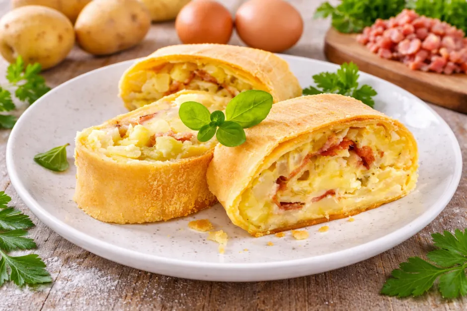 Klassischer Erd&auml;pfelstrudel