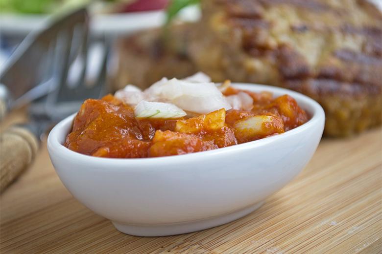 Zwiebel-Ketchup-Sauce