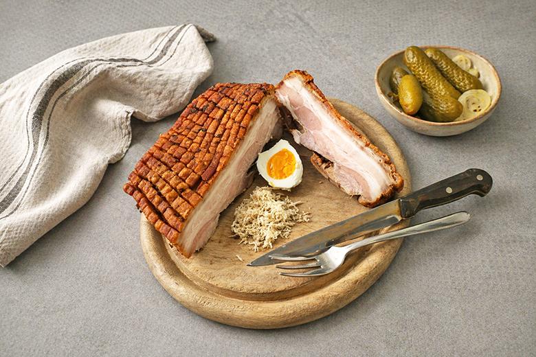 Omas Bauchfleisch mit Kruste