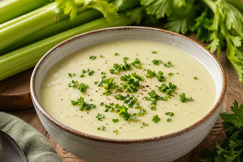 Selleriecremesuppe