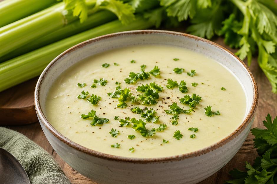 Selleriecremesuppe