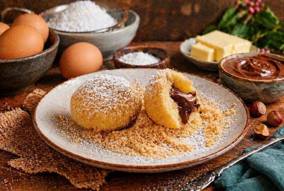Nougatknödel