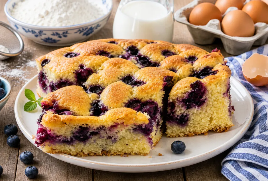 Heidelbeerkuchen
