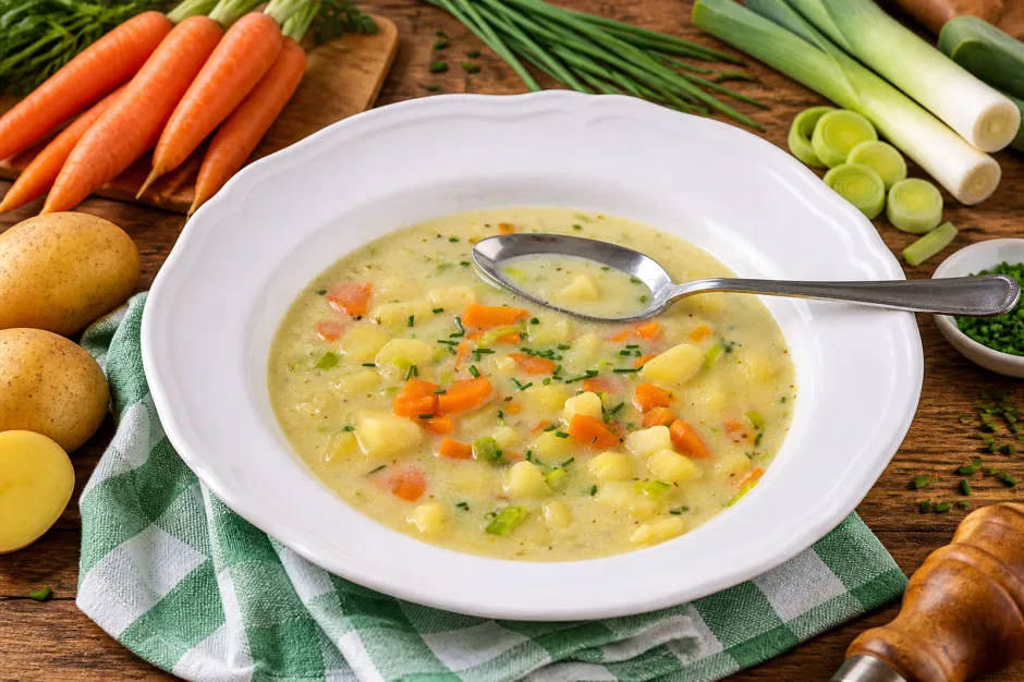 Cremige Gem&uuml;sesuppe