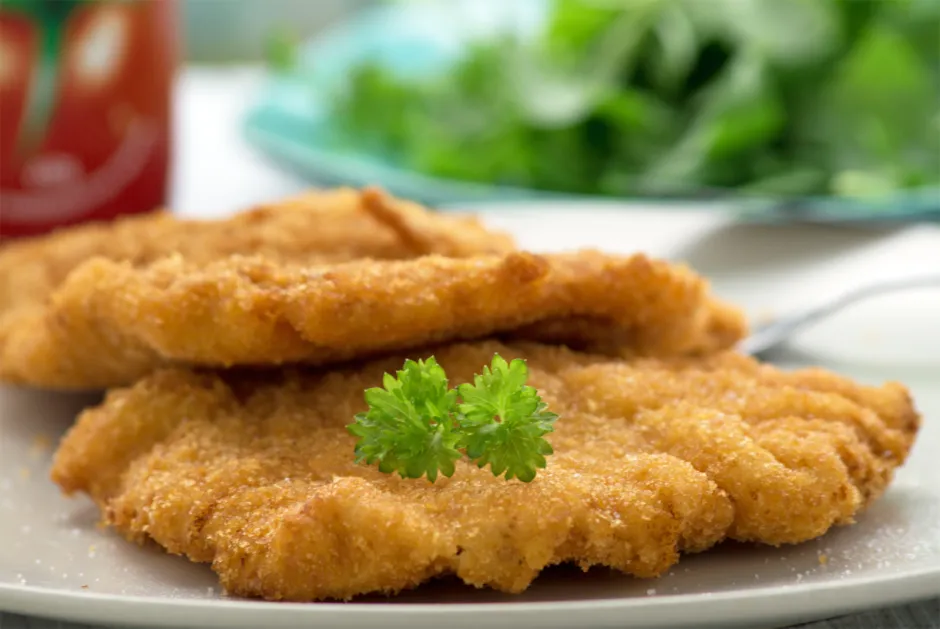 H&uuml;hnerschnitzel