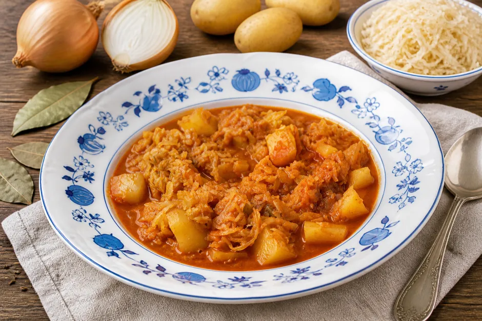 Vegetarisches Szegediner Gulasch