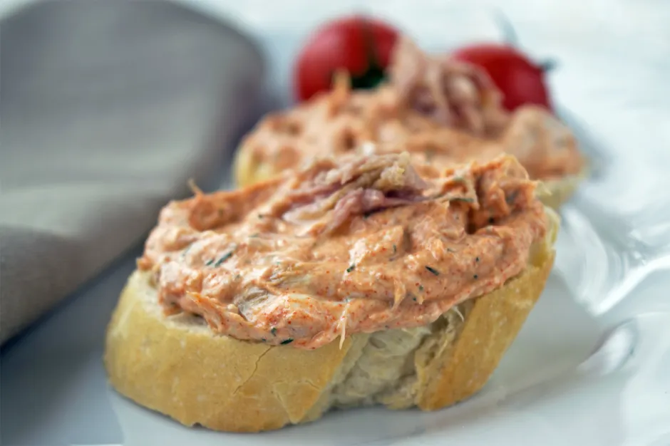 Leichter Thunfisch Aufstrich