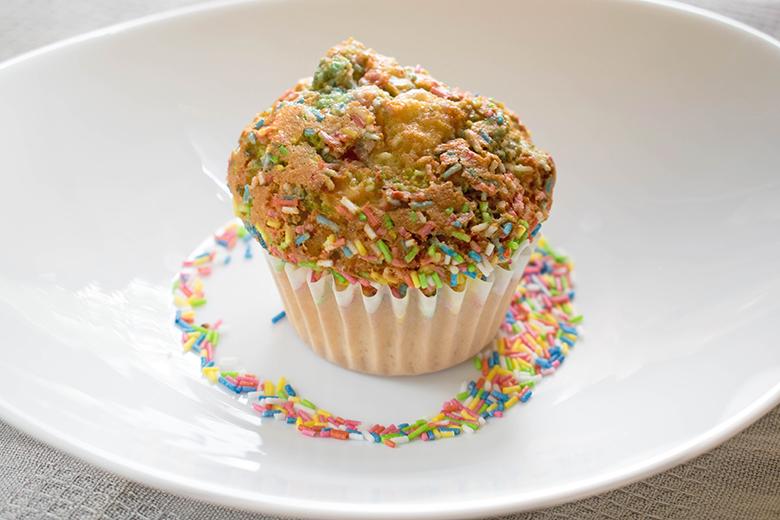 Muffins mit Kokos und Streusel