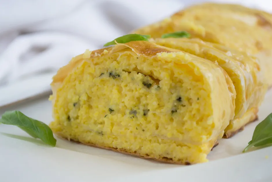 Polentastrudel